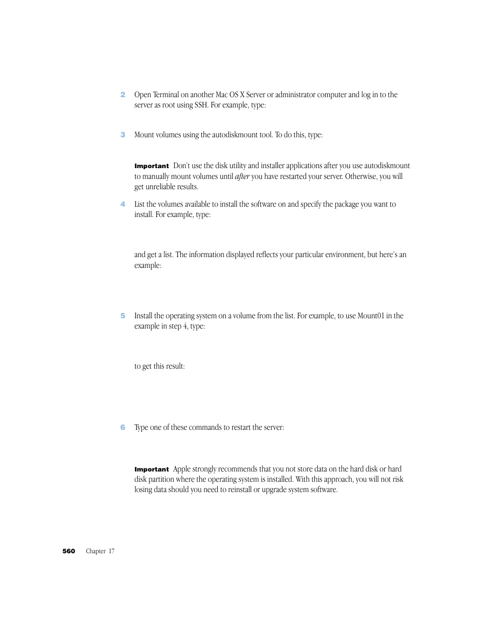 Apple Mac OS X Server (Administrator’s Guide) User Manual | Page 560 / 622