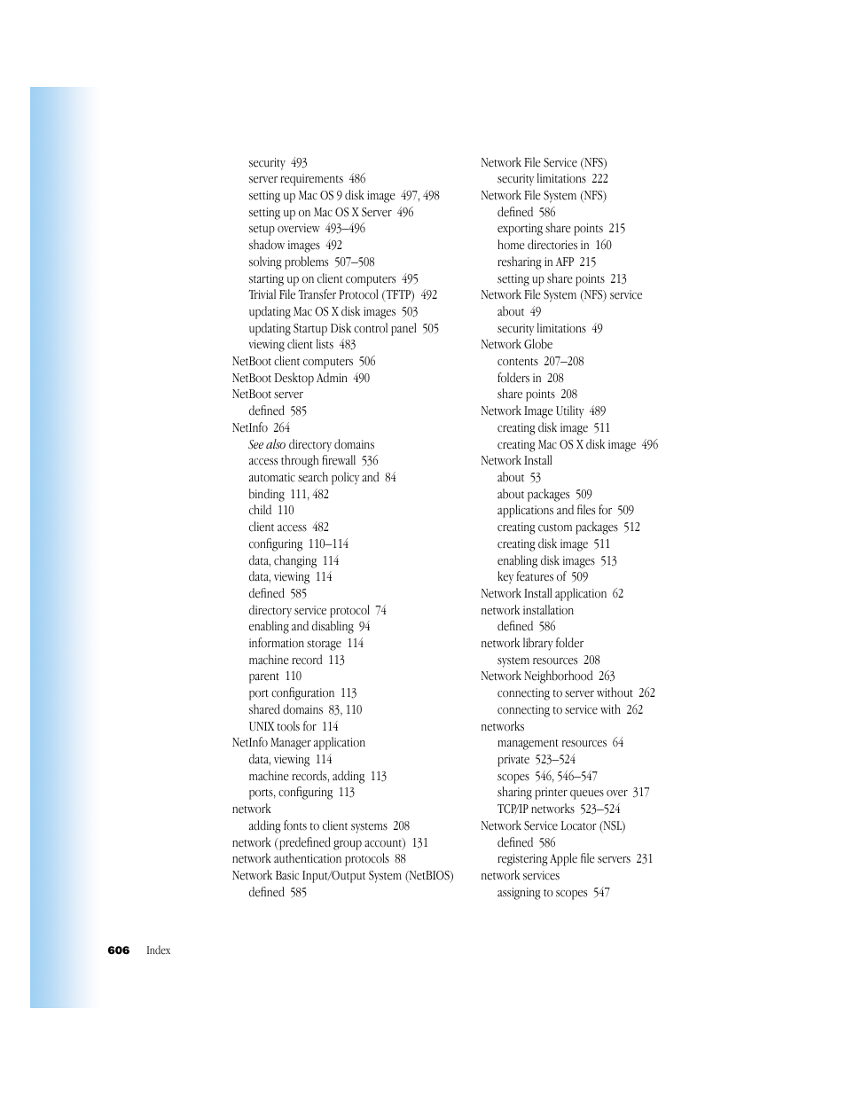 Apple Mac OS X Server (Administrator’s Guide) User Manual | Page 606 / 622