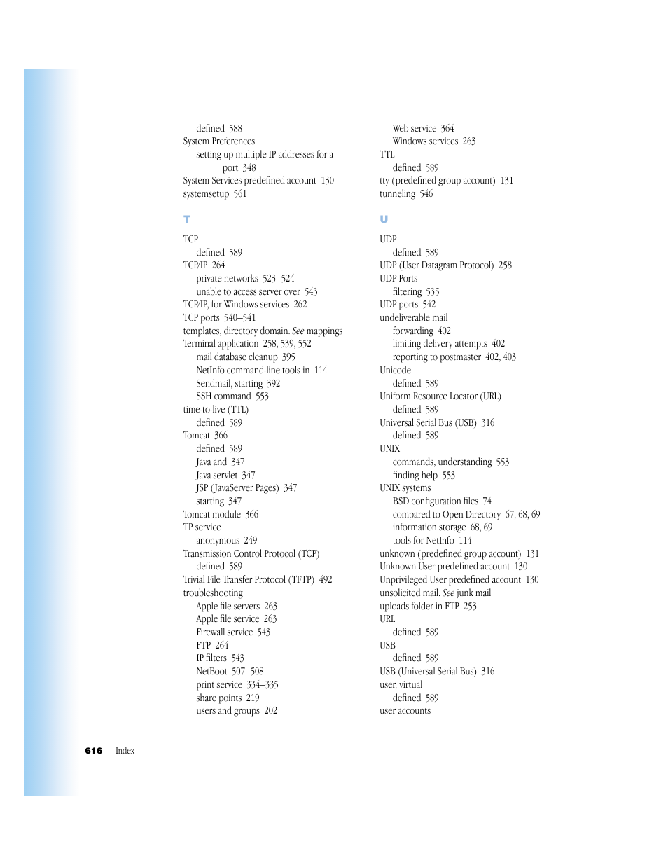 Apple Mac OS X Server (Administrator’s Guide) User Manual | Page 616 / 622