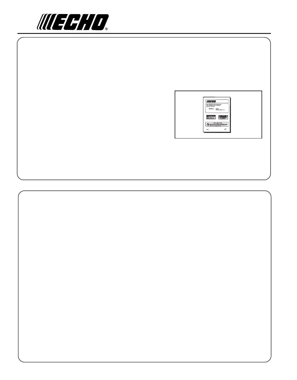 Echo PAS-230 User Manual | Page 2 / 24