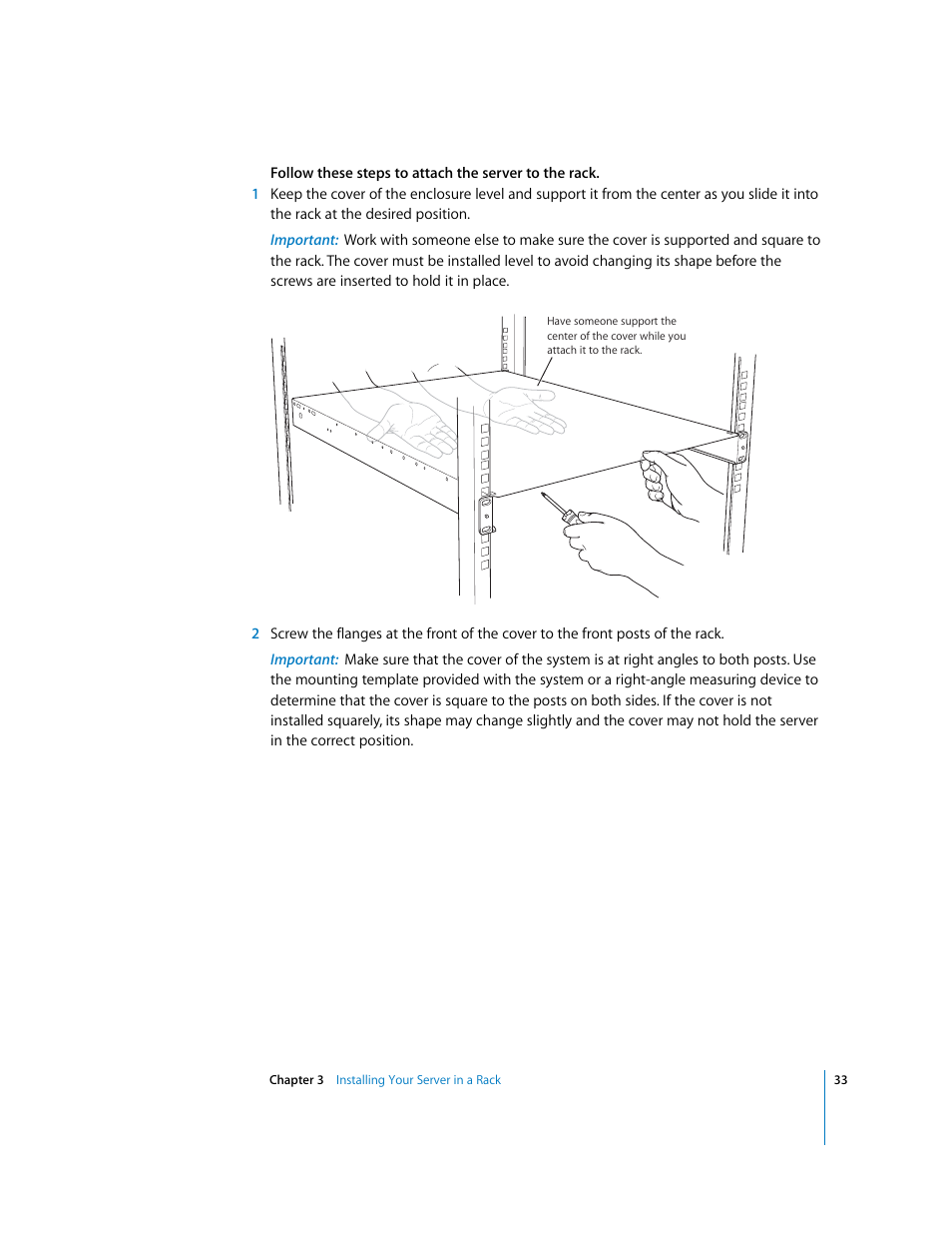 Apple Xserve G5 User Manual | Page 33 / 96