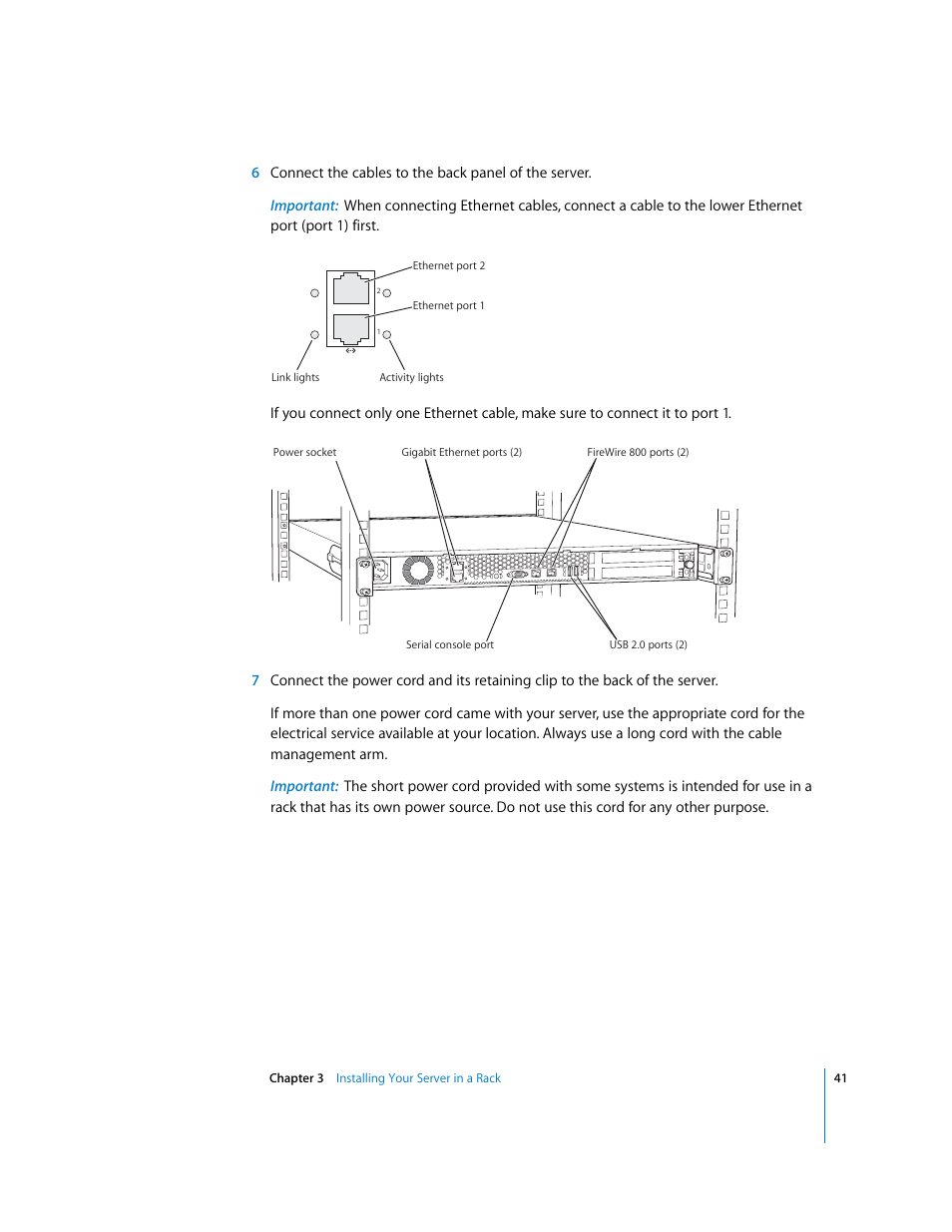 Apple Xserve G5 User Manual | Page 41 / 96