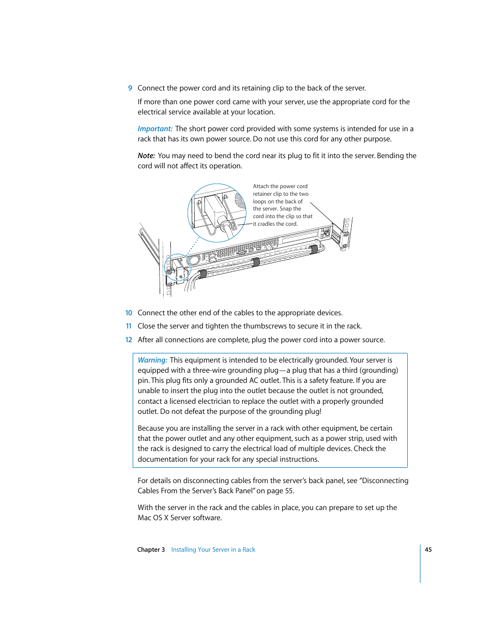 Apple Xserve G5 User Manual | Page 45 / 96