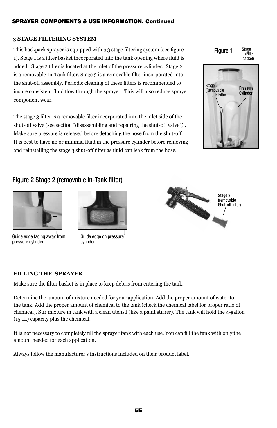 Figure 2 stage 2 (removable in-tank filter), Figure 1 | Echo MS-41BP User Manual | Page 6 / 14