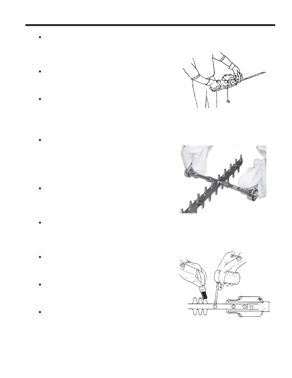 Maintenance | Echo HEDGE TRIMMERS SAFETY MANUAL User Manual | Page 25 / 36