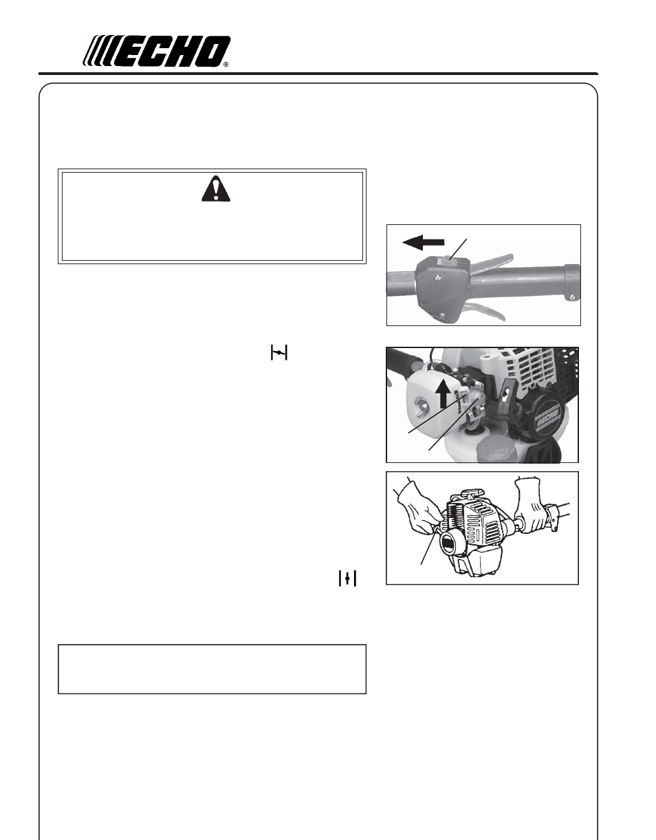 Echo SRM - 230S User Manual | Page 16 / 28
