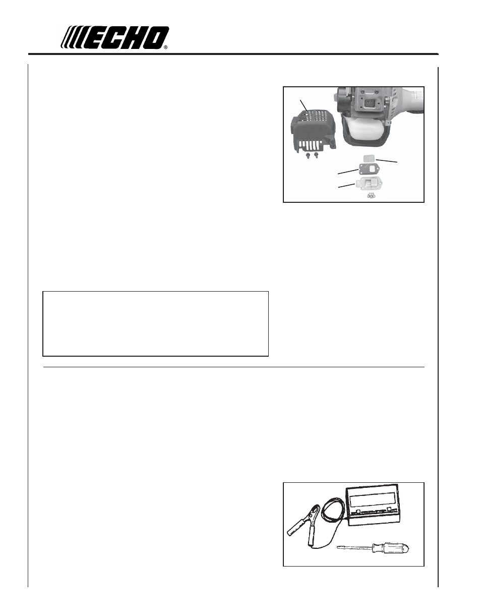 Echo SRM - 230S User Manual | Page 22 / 28