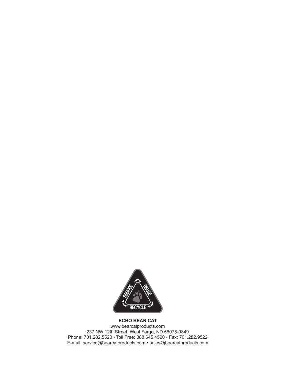 Echo DL10570 Owners Manual v.3 User Manual | Page 19 / 19