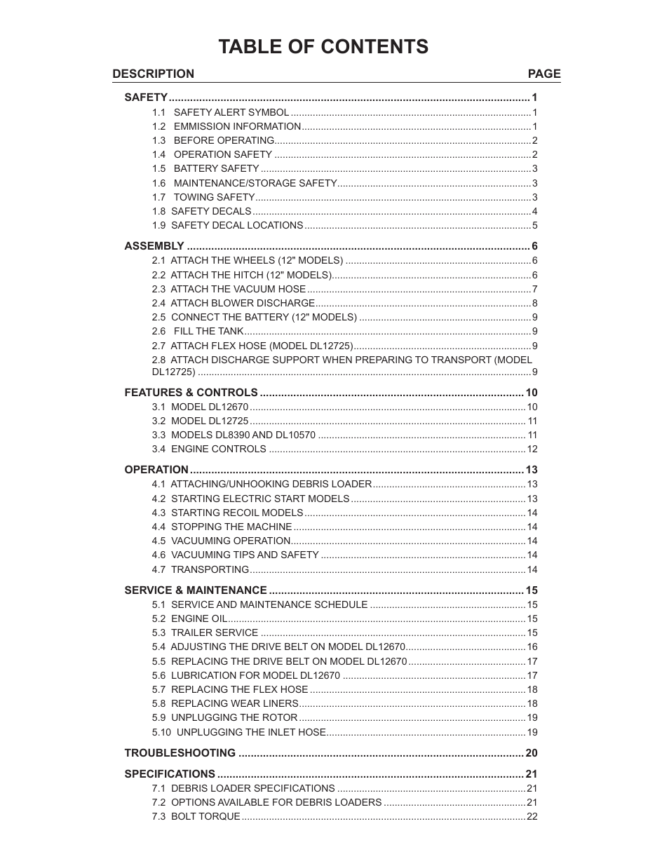 Echo DL10570 Owners Manual v.2 User Manual | Page 4 / 27