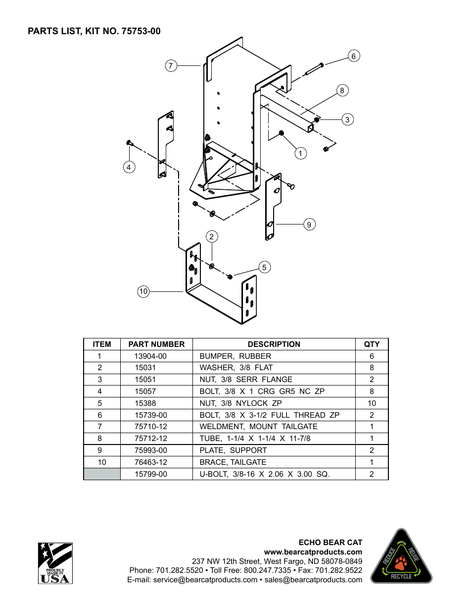 Echo DL10570 Instruction v.2 User Manual | Page 2 / 2