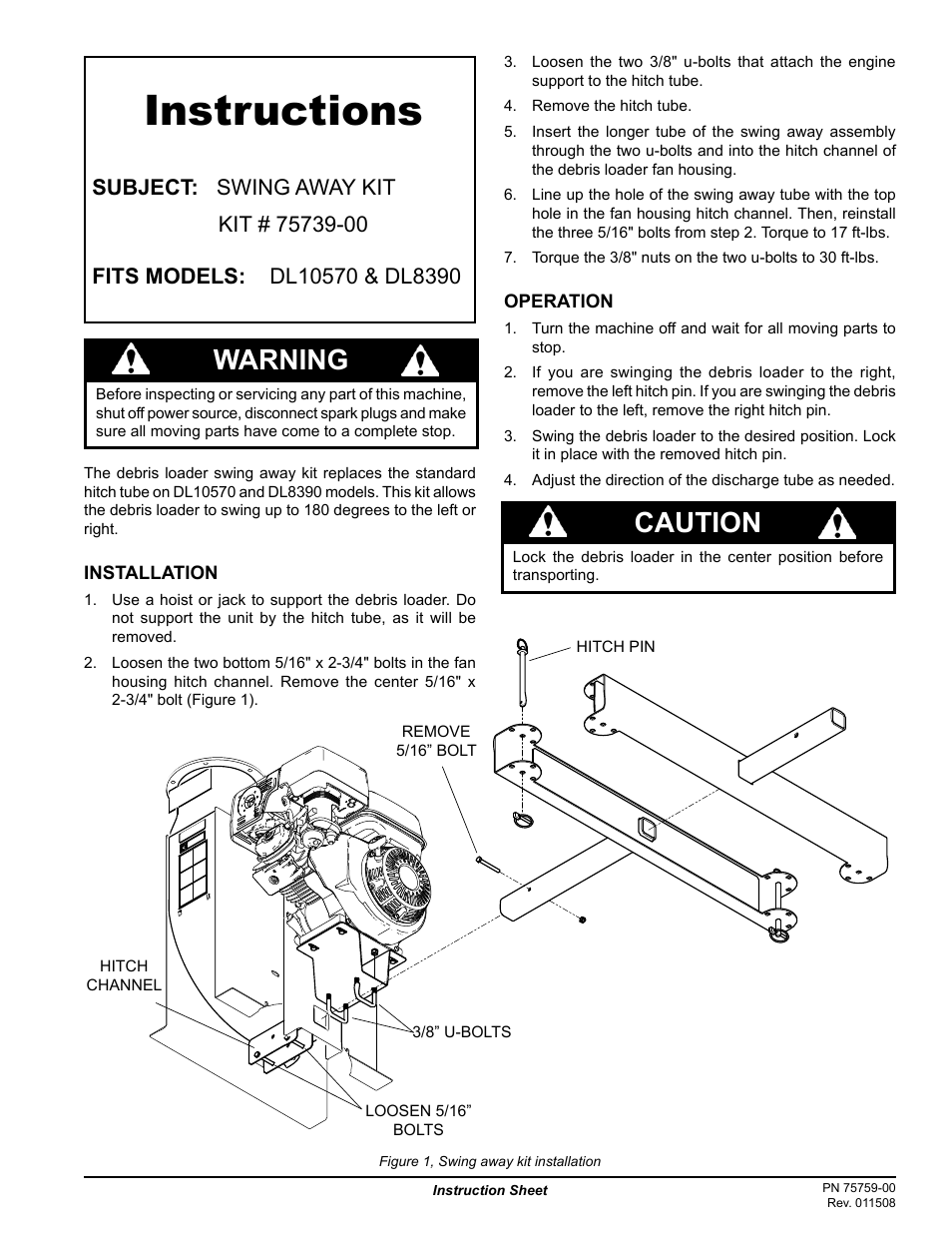 Echo DL10570 Instruction v.1 User Manual | 2 pages