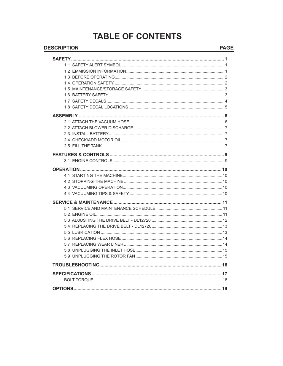 Echo DL12653 Owners Manual v.2 User Manual | Page 4 / 25