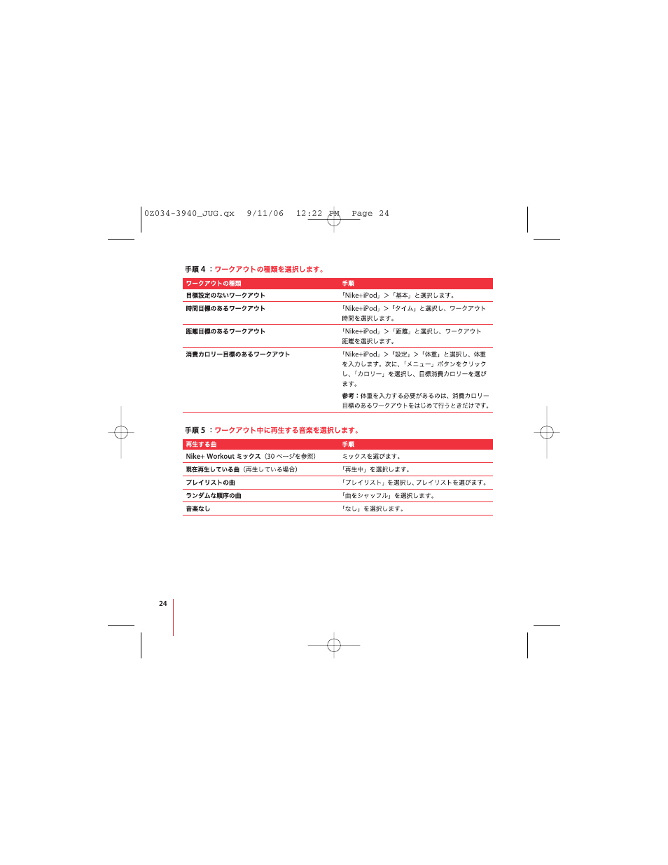 Apple Nike + iPod User Manual | Page 24 / 72