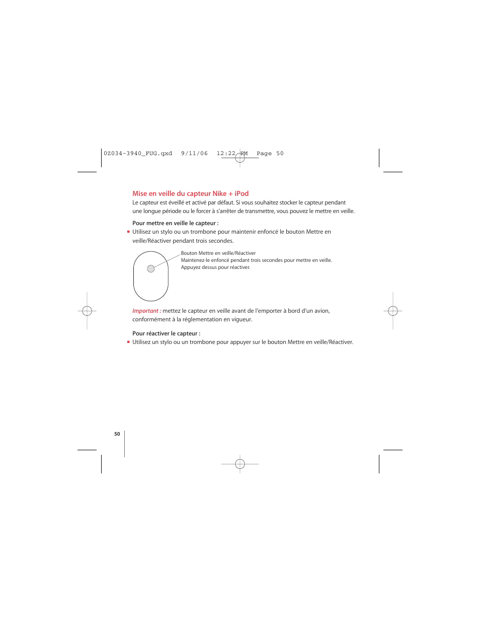 Apple Nike + iPod User Manual | Page 50 / 72