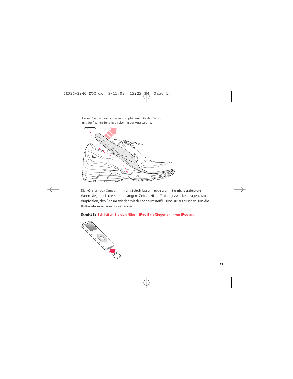 Apple Nike + iPod User Manual | Page 57 / 72