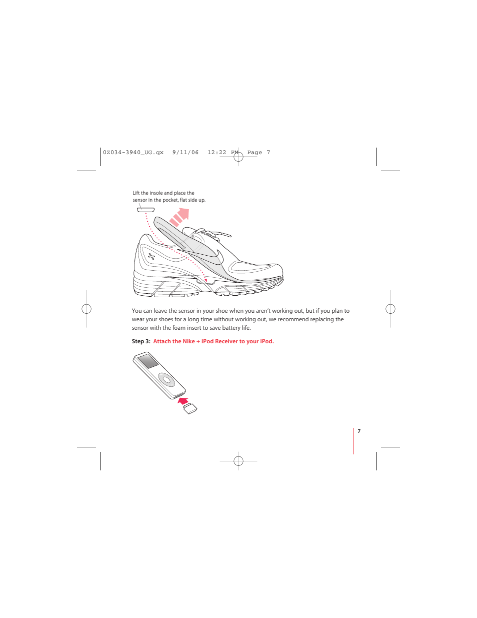 Apple Nike + iPod User Manual | Page 7 / 72