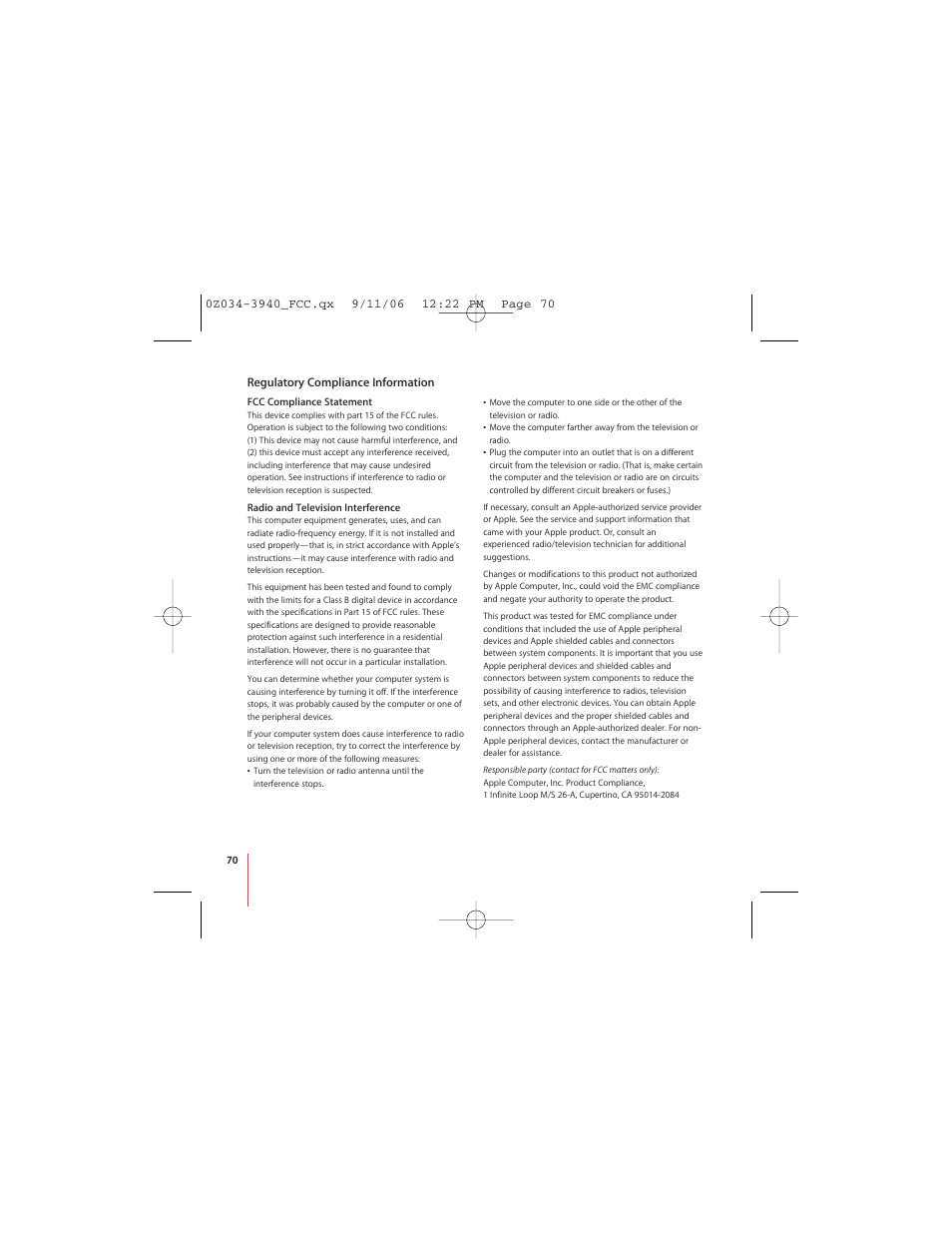 Apple Nike + iPod User Manual | Page 70 / 72
