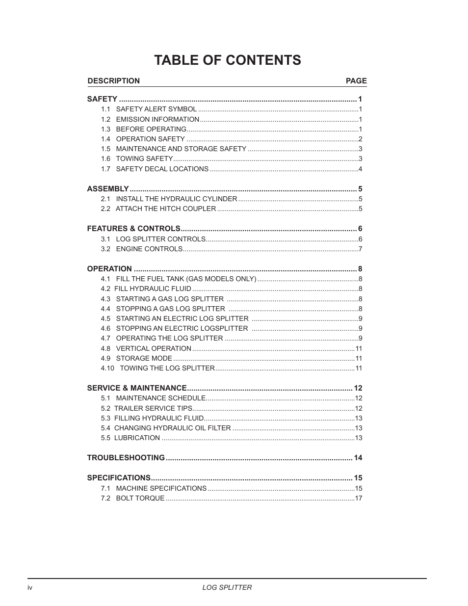 Echo LS21160 Owners Manual v.5 User Manual | Page 4 / 22