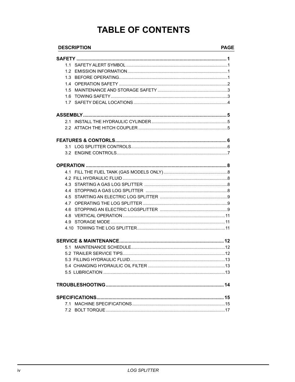 Echo LS21160 Owners Manual v.4 User Manual | Page 4 / 22