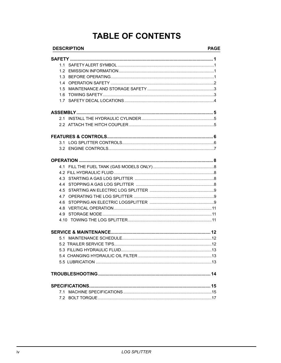 Echo LS21160 Owners Manual v.3 User Manual | Page 4 / 21