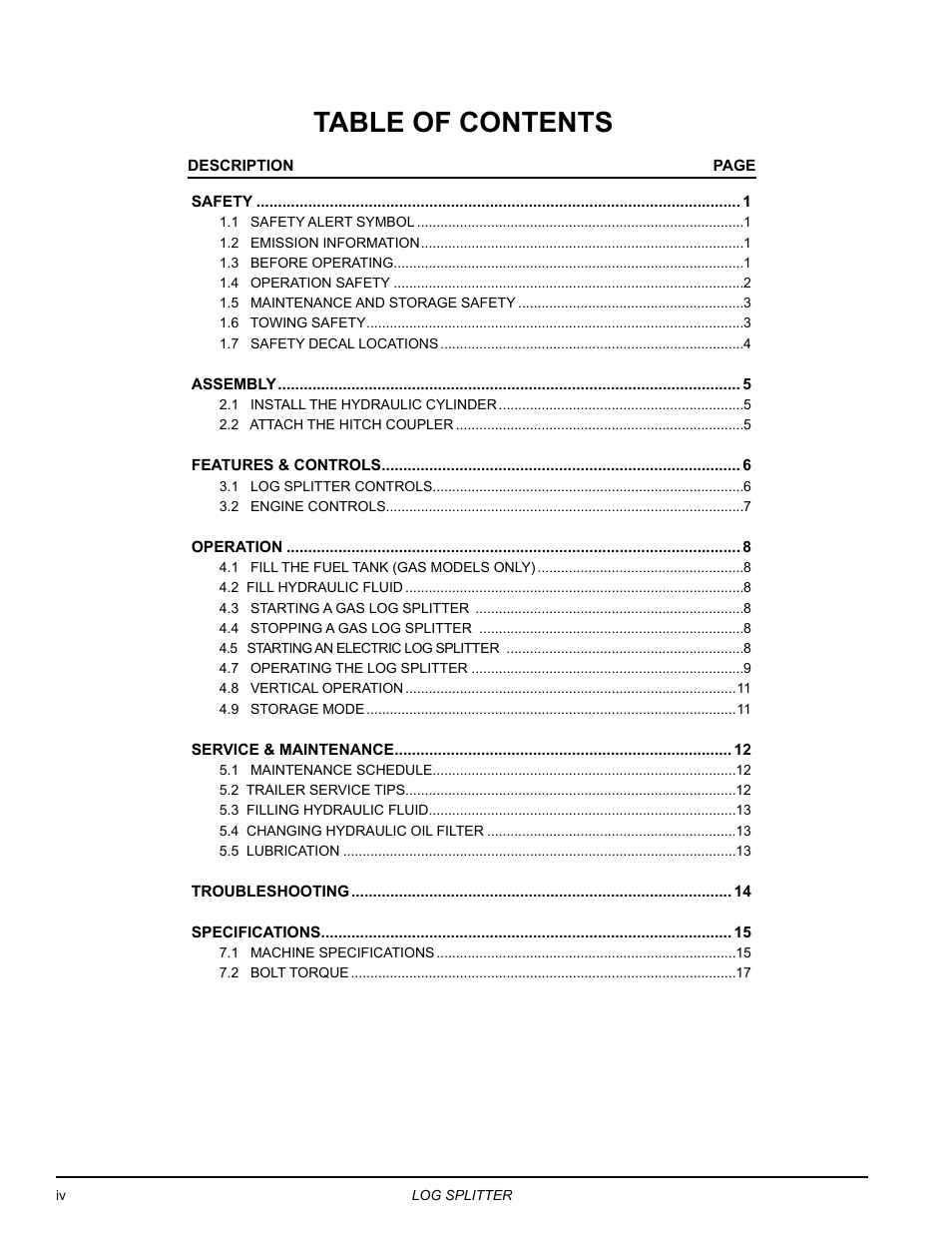 Echo LS21160 Owners Manual v.2 User Manual | Page 4 / 22