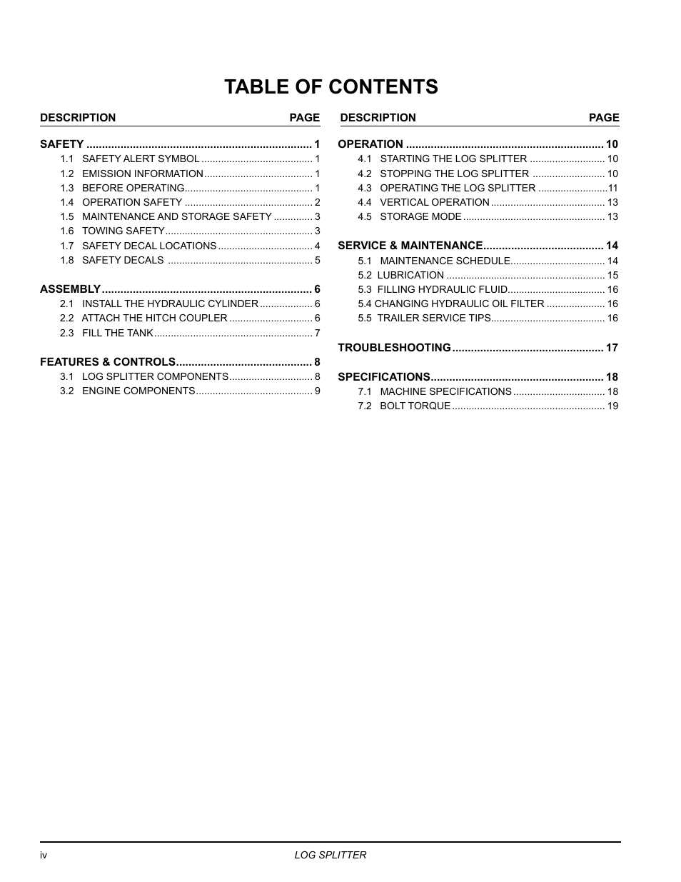 Echo LS21160 Owners Manual v.1 User Manual | Page 4 / 24