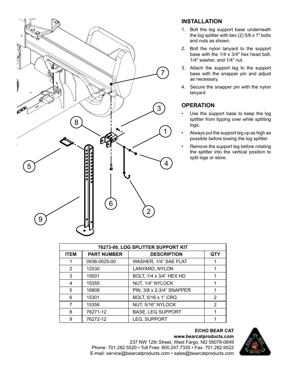 Echo LS21160 Instruction v.2 User Manual | Page 2 / 2