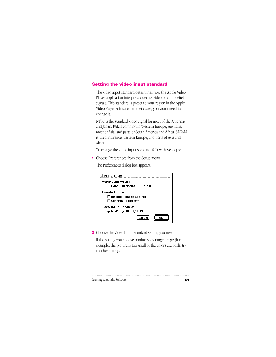 Apple Video System User Manual | Page 67 / 95