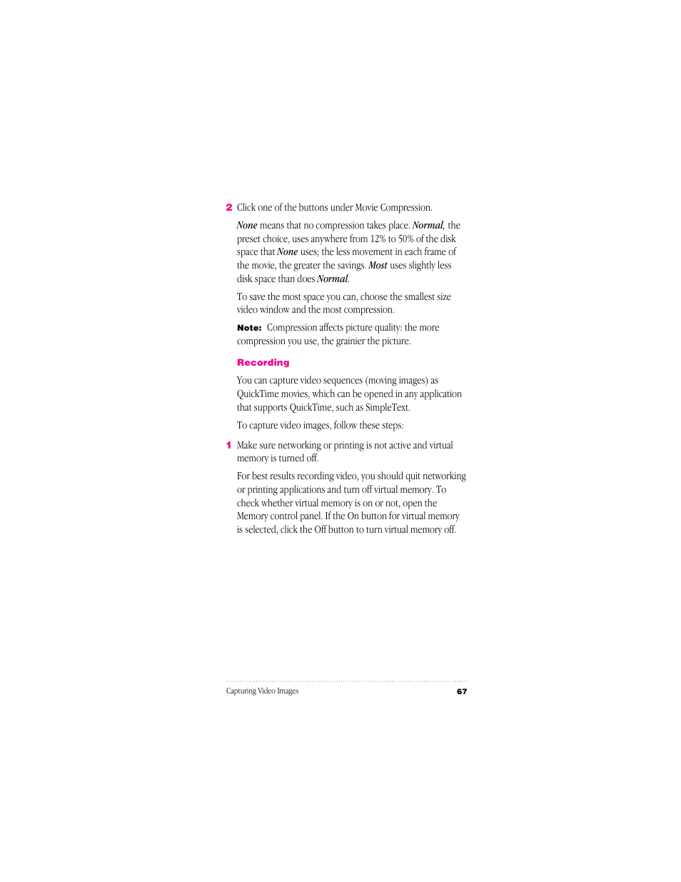 Apple Video System User Manual | Page 73 / 95