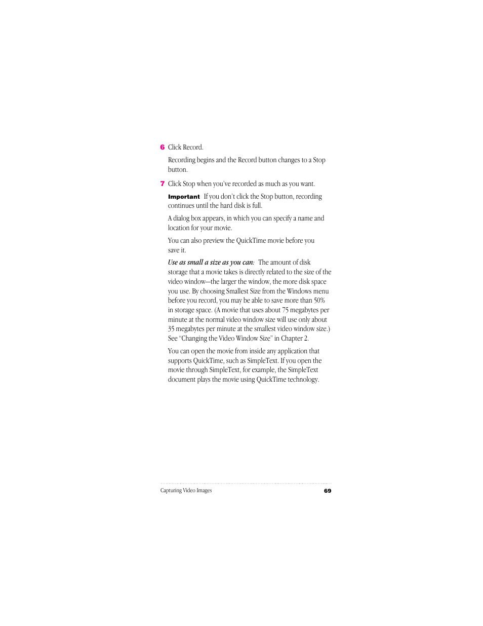 Apple Video System User Manual | Page 75 / 95