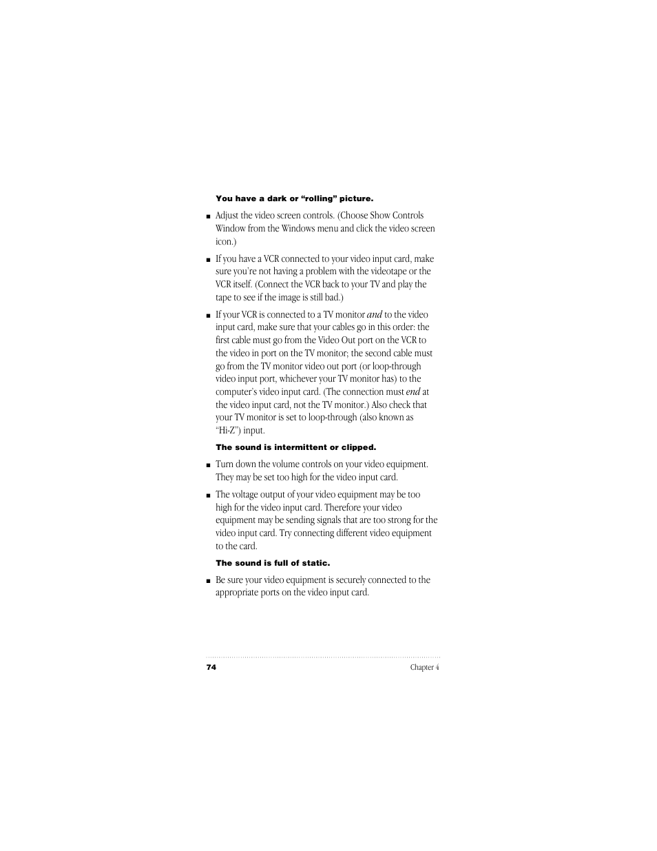 Apple Video System User Manual | Page 80 / 95