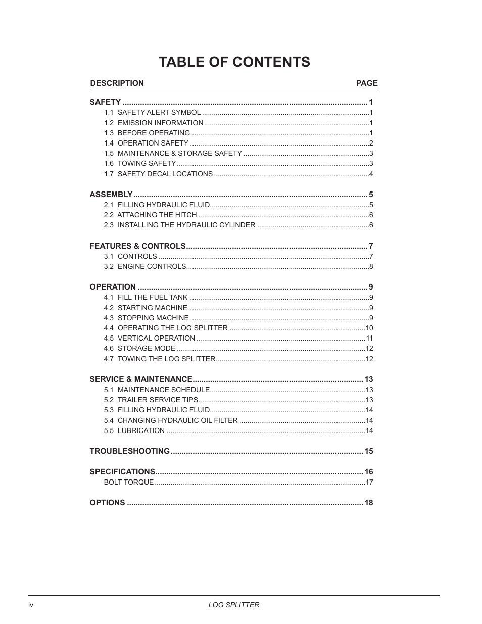 Echo LS21 Owners Manual v.1 User Manual | Page 4 / 40