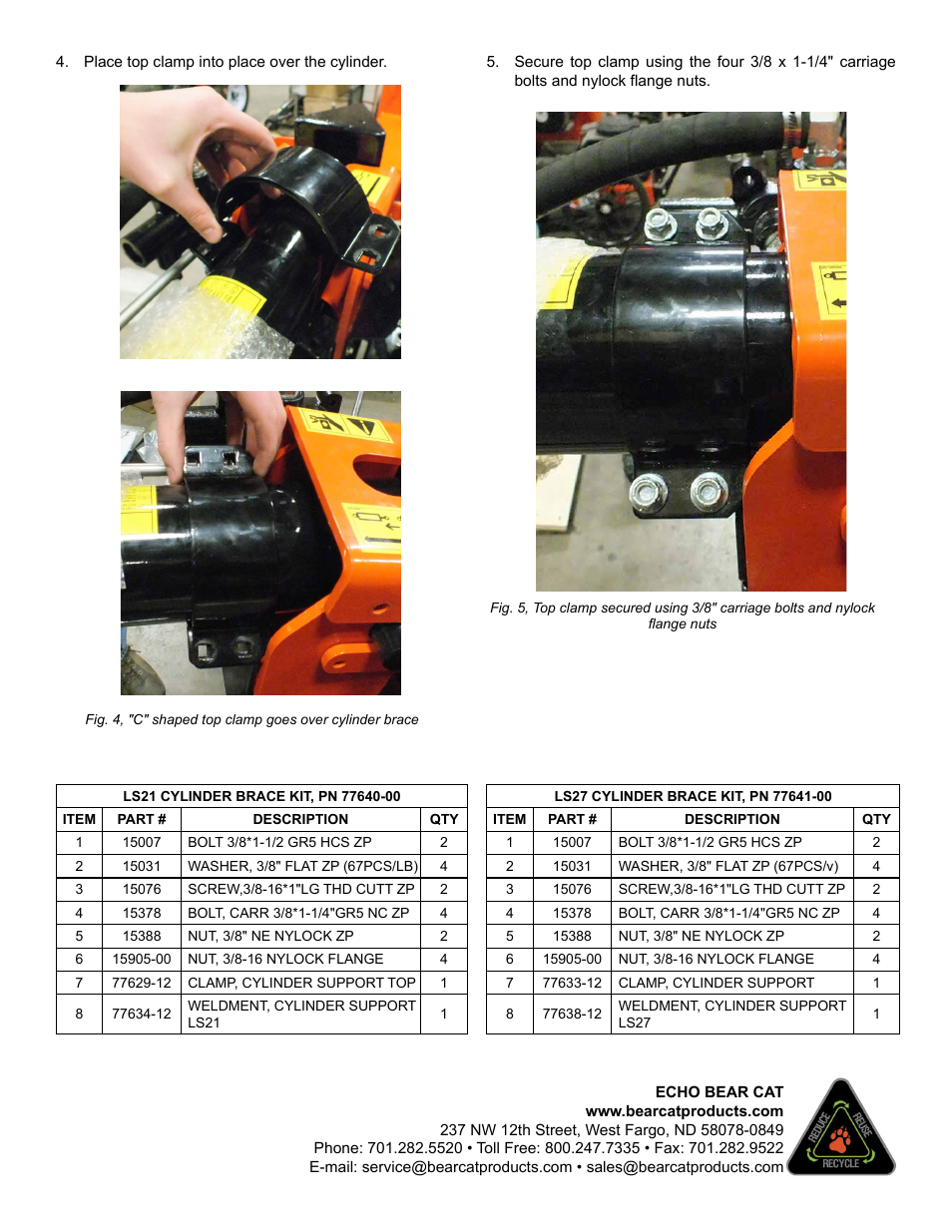 Echo LS21 Instruction v.8 User Manual | Page 2 / 2