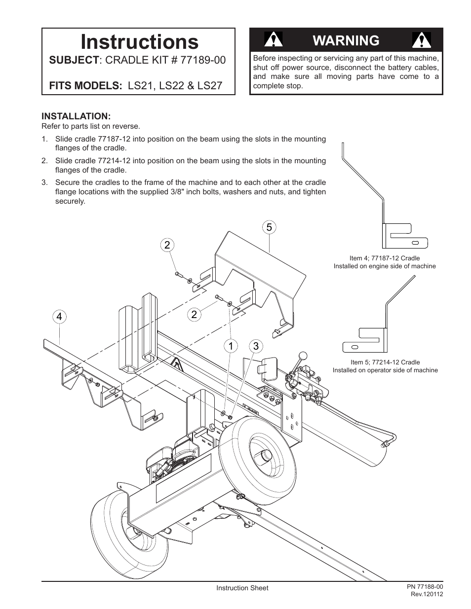 Echo LS21 Instruction v.5 User Manual | 2 pages