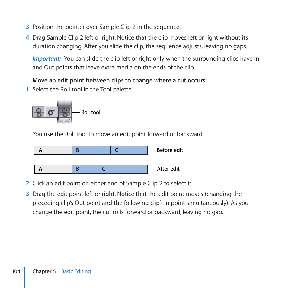 Apple Final Cut Pro 7 User Manual | Page 104 / 178