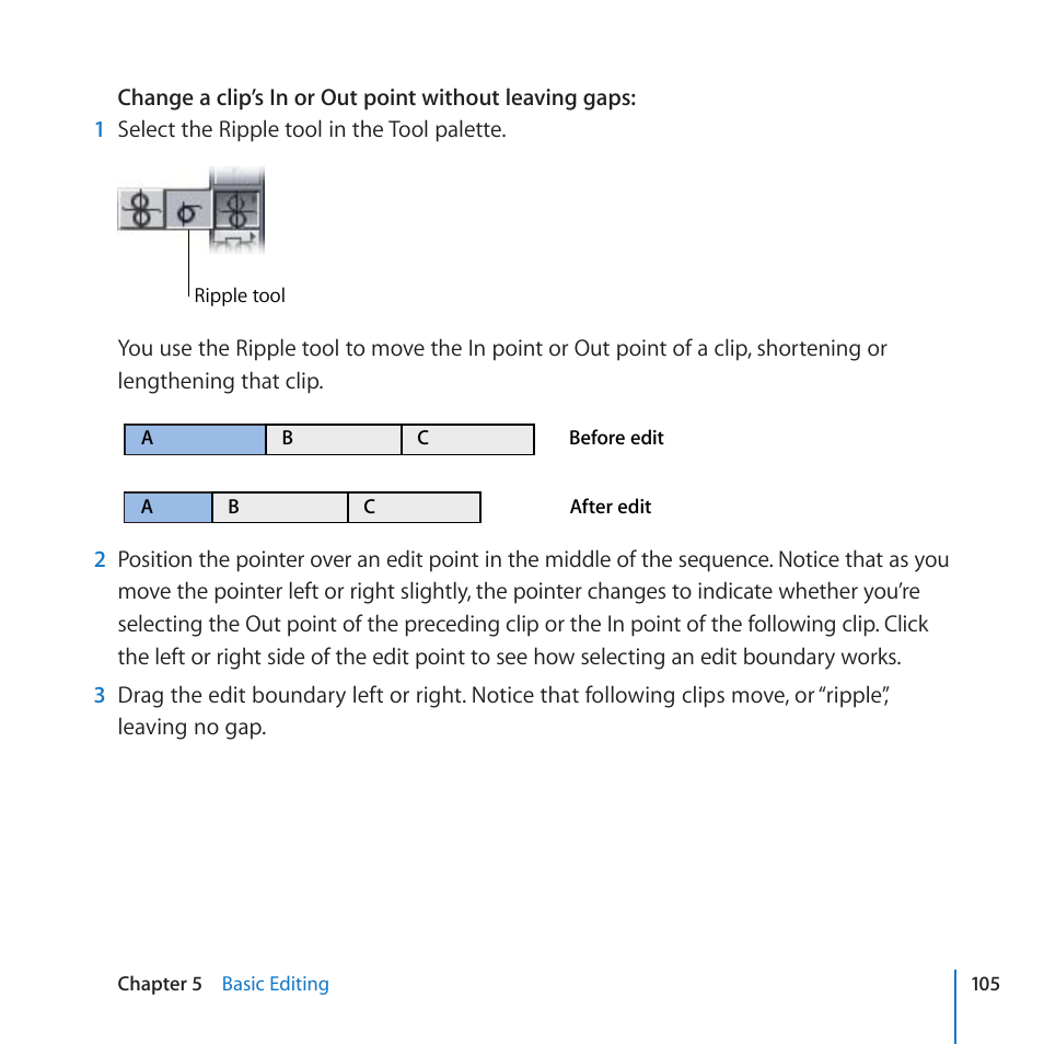 Apple Final Cut Pro 7 User Manual | Page 105 / 178