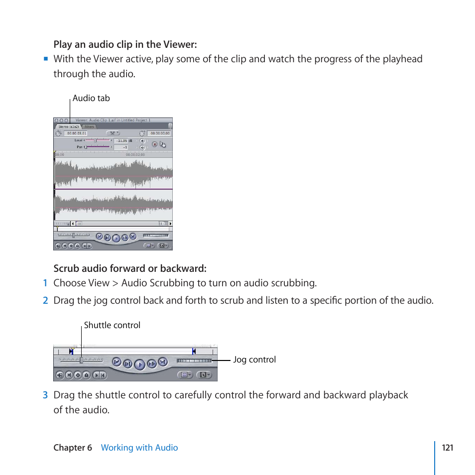 Apple Final Cut Pro 7 User Manual | Page 121 / 178