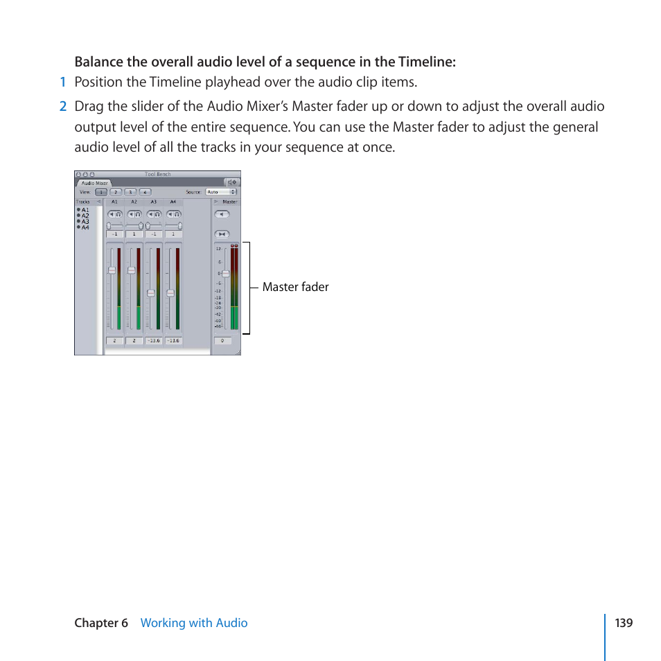 Apple Final Cut Pro 7 User Manual | Page 139 / 178