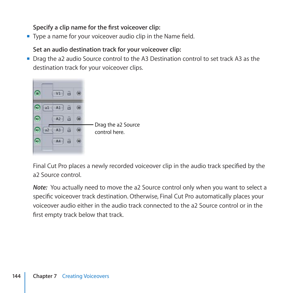 Apple Final Cut Pro 7 User Manual | Page 144 / 178