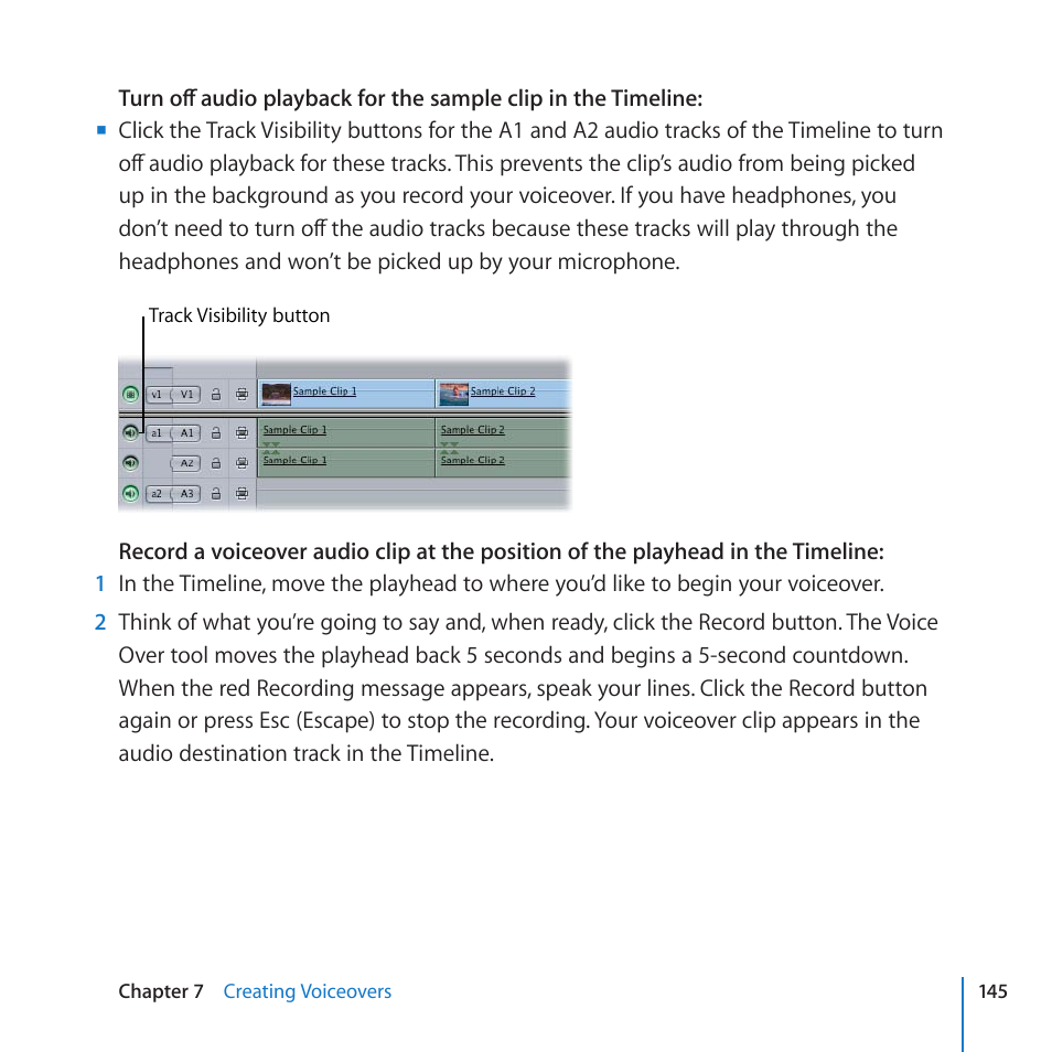 Apple Final Cut Pro 7 User Manual | Page 145 / 178