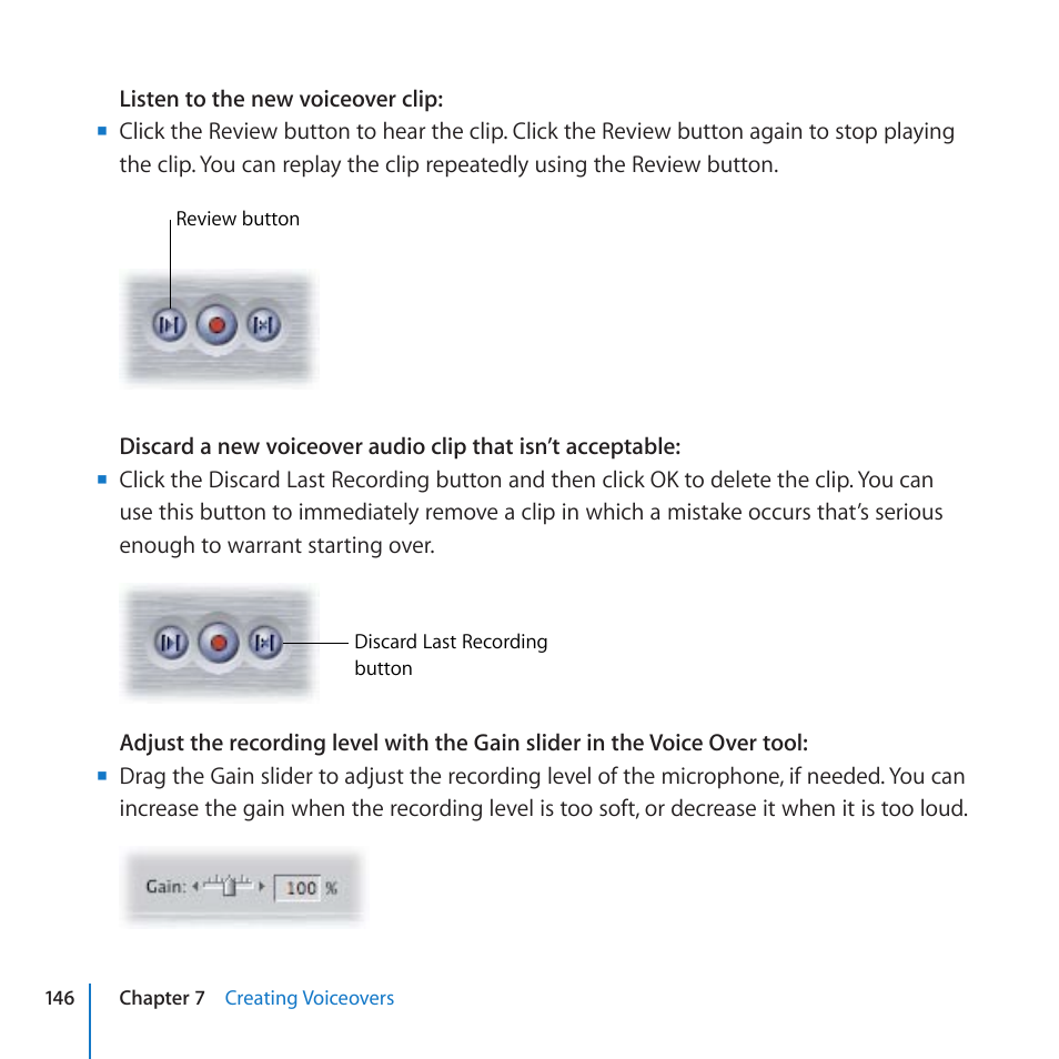 Apple Final Cut Pro 7 User Manual | Page 146 / 178