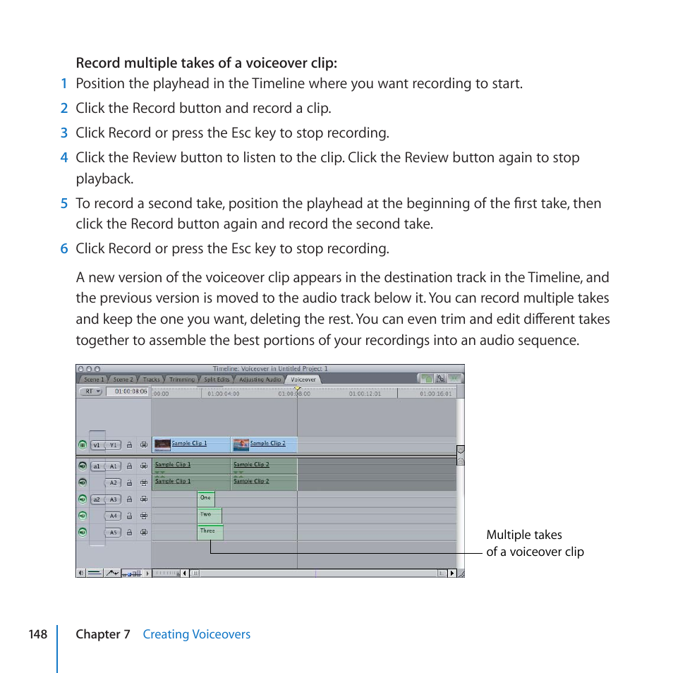 Apple Final Cut Pro 7 User Manual | Page 148 / 178