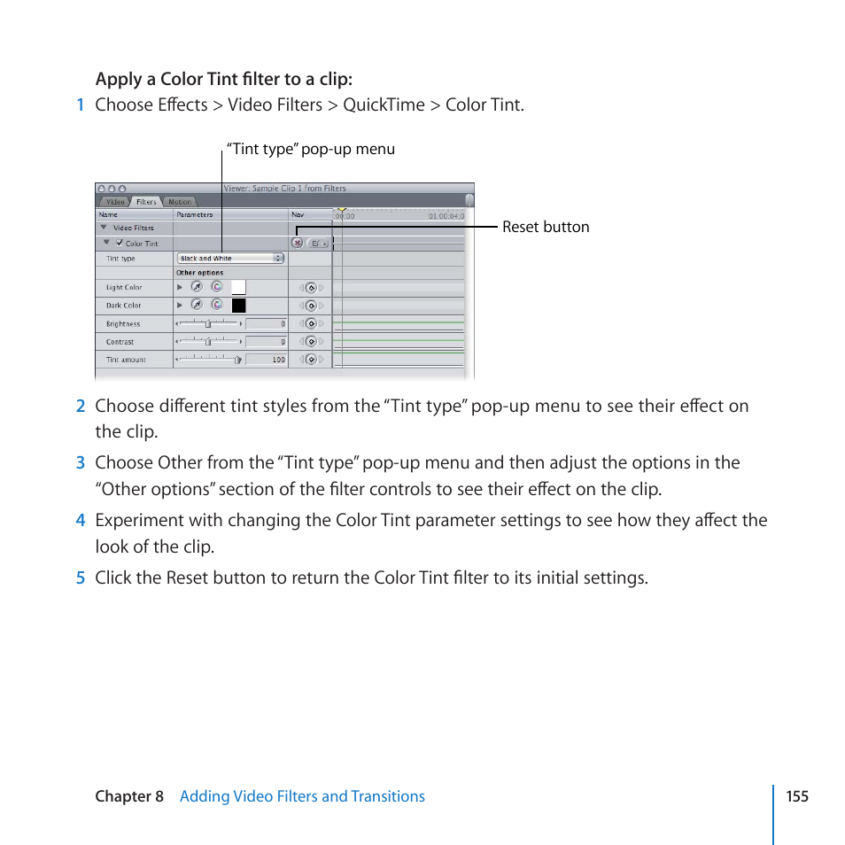 Apple Final Cut Pro 7 User Manual | Page 155 / 178