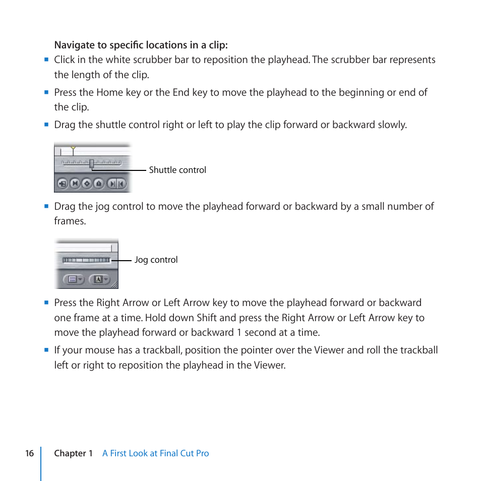 Apple Final Cut Pro 7 User Manual | Page 16 / 178