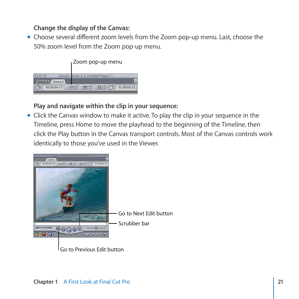 Apple Final Cut Pro 7 User Manual | Page 21 / 178