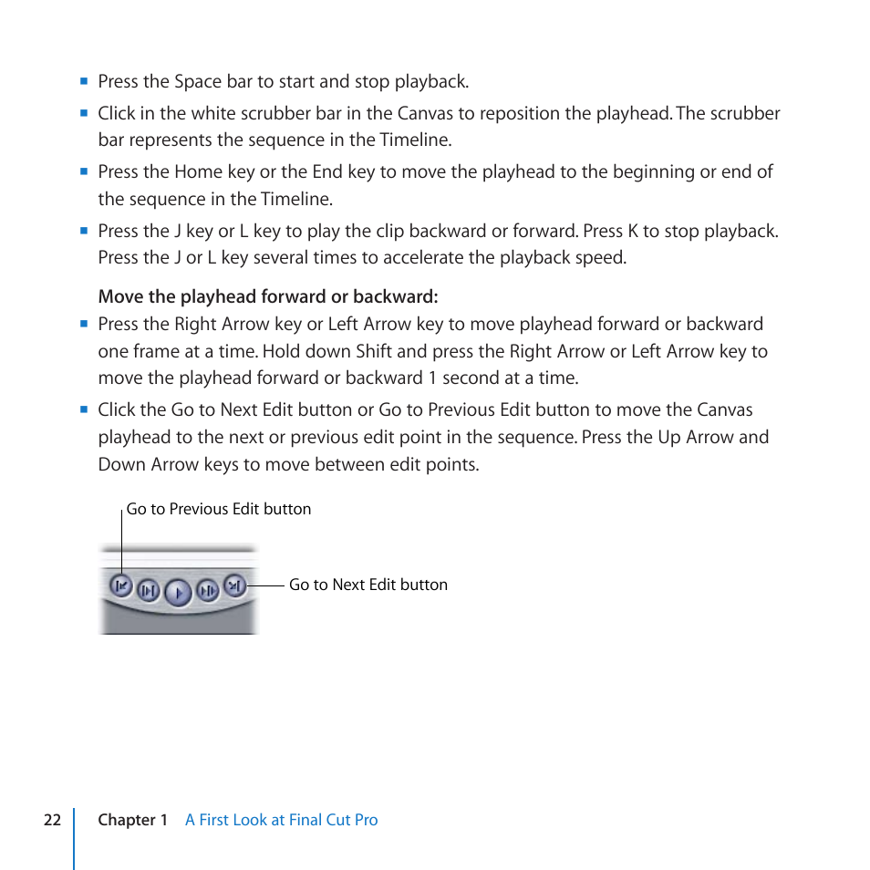 Apple Final Cut Pro 7 User Manual | Page 22 / 178