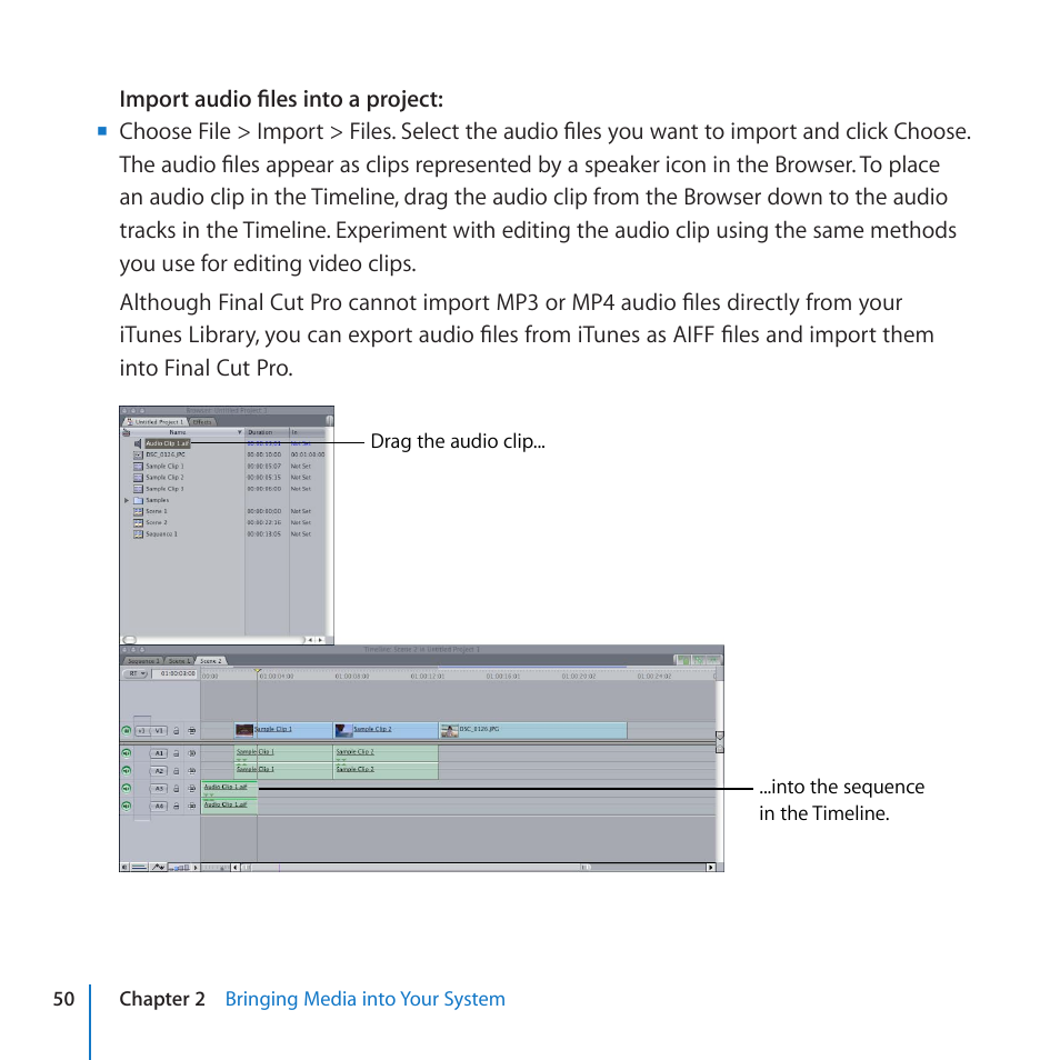 Apple Final Cut Pro 7 User Manual | Page 50 / 178