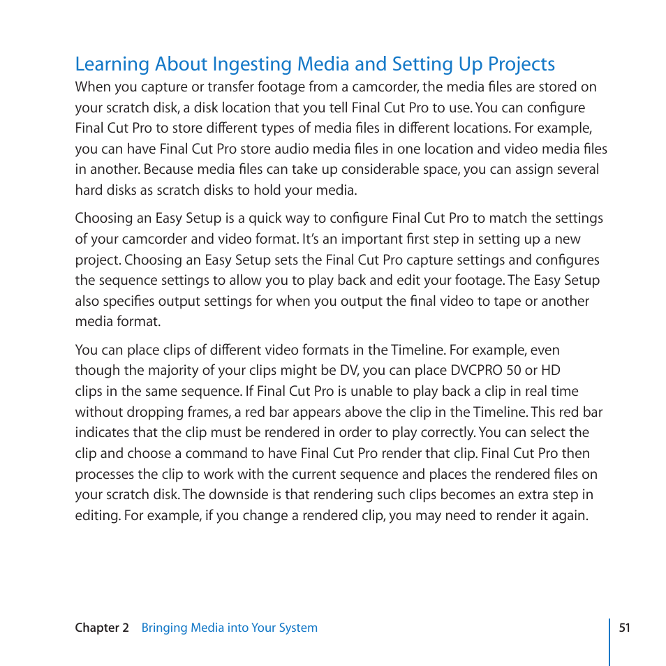 Apple Final Cut Pro 7 User Manual | Page 51 / 178