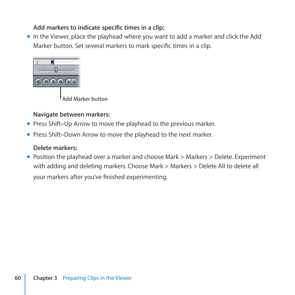 Apple Final Cut Pro 7 User Manual | Page 60 / 178