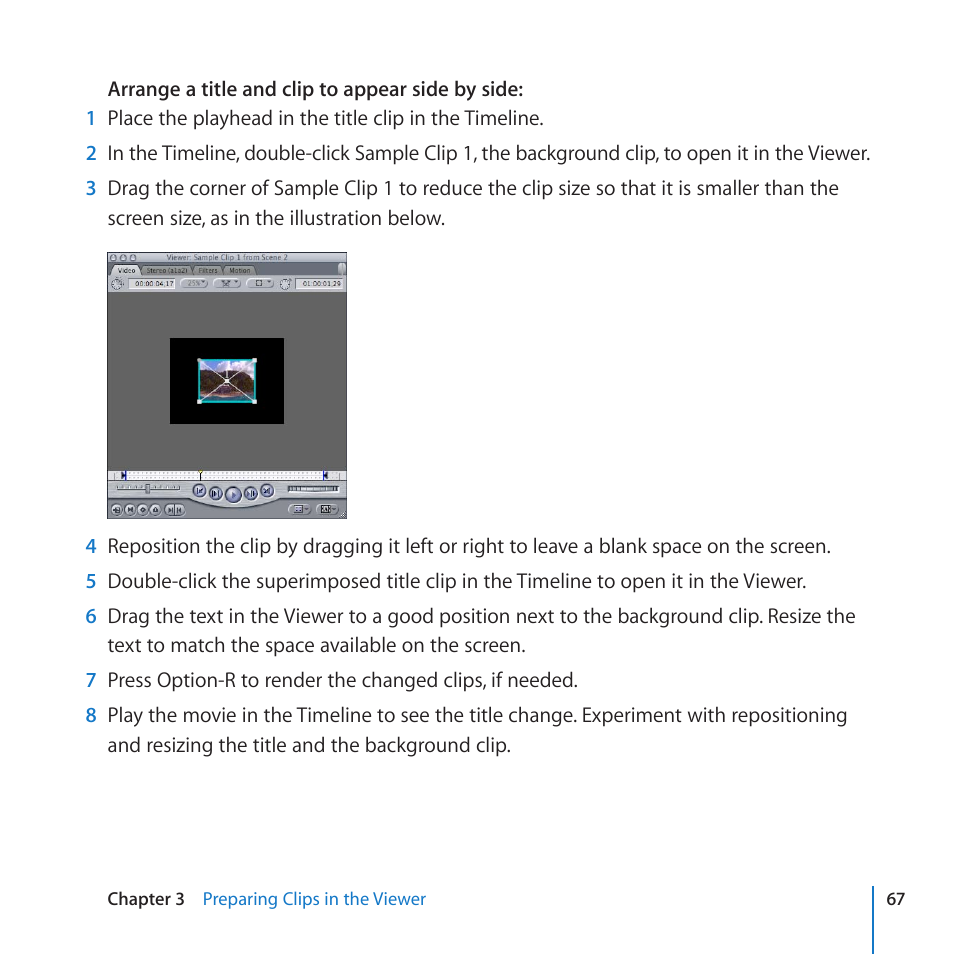 Apple Final Cut Pro 7 User Manual | Page 67 / 178